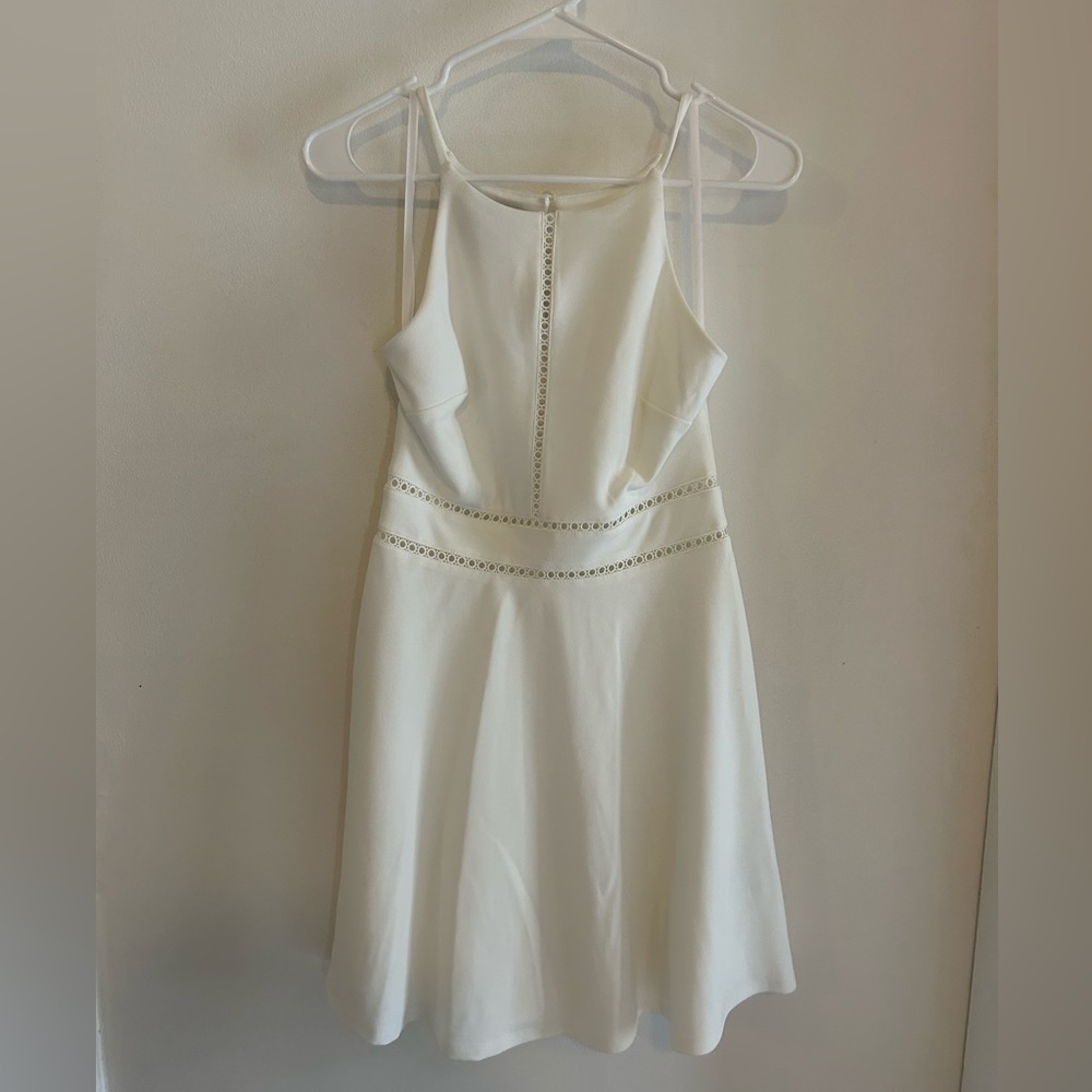 By & By White mini dress